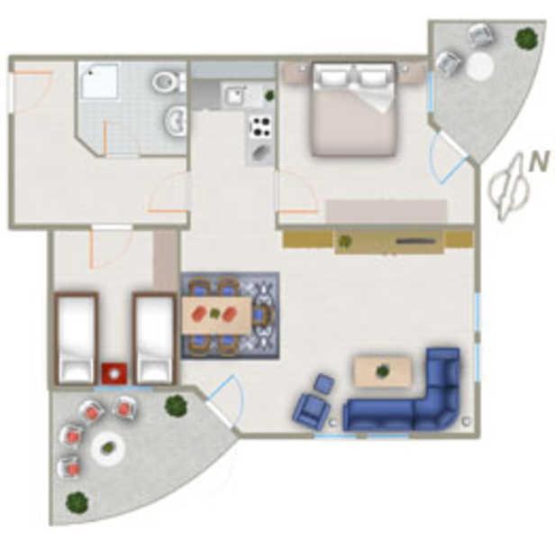 Apartment Kurpark-residenz App. 124 *